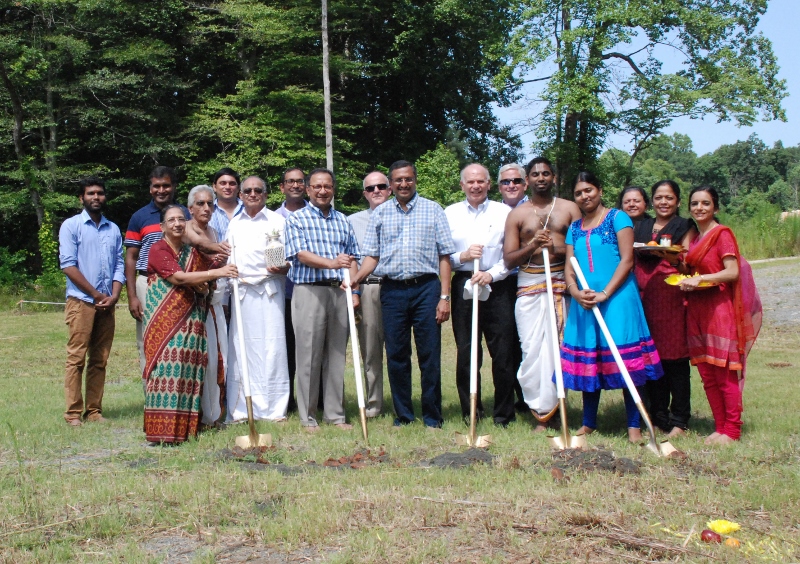 Trimurti Temple Groundbreaking