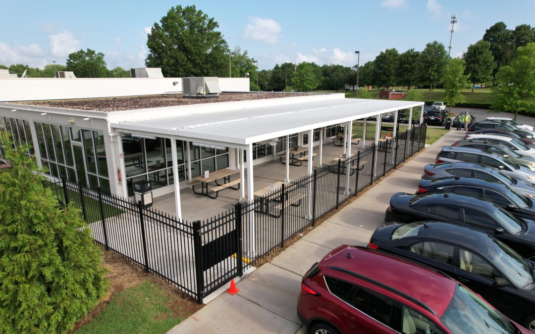 TJ Maxx Distribution Center Covered Patio